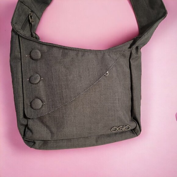 OGIO Brooklyn Crossbody Tablet Purse Dark Gray Shoulder Bag - Picture 1 of 13